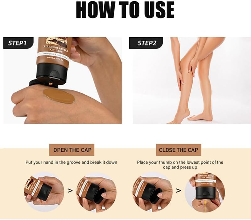 GlowLegs – Airbrushed Finish Leg Concealer – image 15