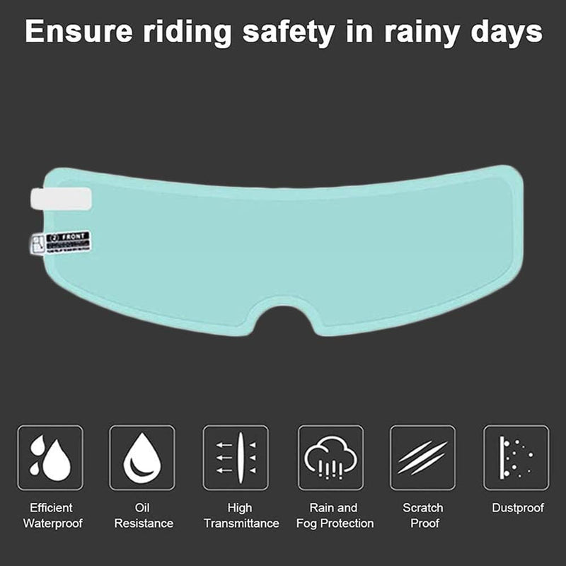 ClearRide – Anti-Rain and Fog Helmet Film – image 17