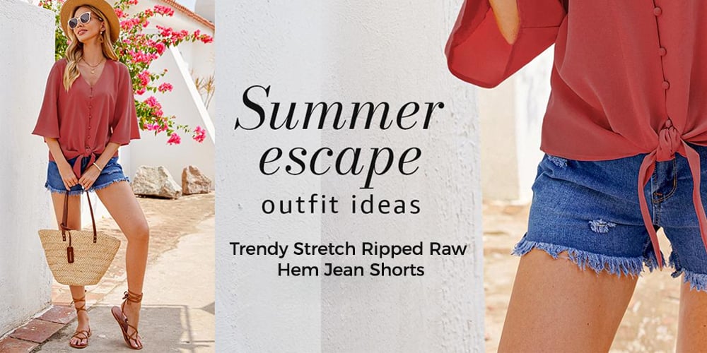 BlueBelle - Distressed Denim Shorts – image 2