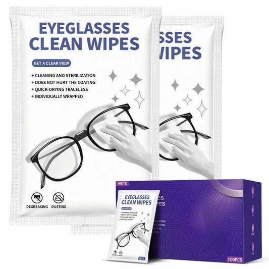 FogClear – Anti-Fog Lens Cleaning Cloth – 1 Box (100 PCS)