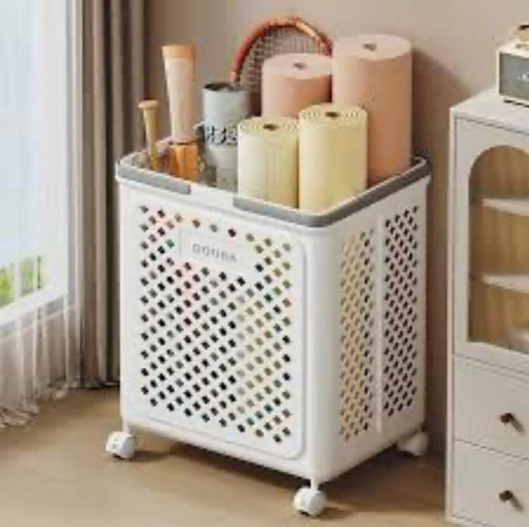 LuxorMove – Foldable Rolling Laundry Basket – image 3