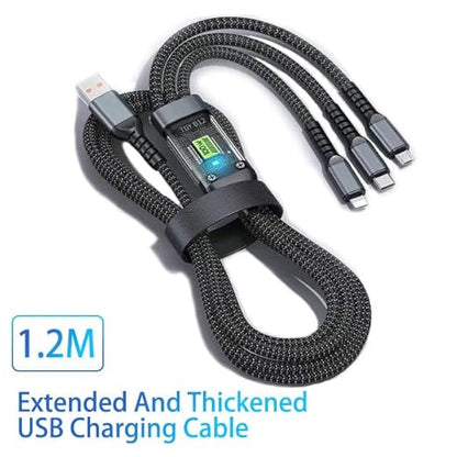 FusionCharge – Universal Fast Charging Cable – 1.2m / Buy 1