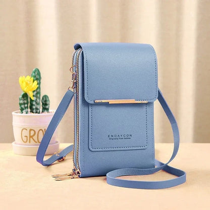 SecureBelle – Elegant Anti-Theft Purse – BLUE