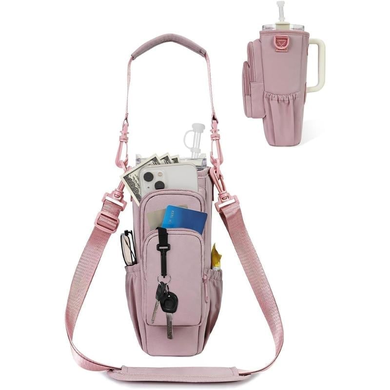 ChillFlow – Portable Drink Carrier Sleeve – Pink