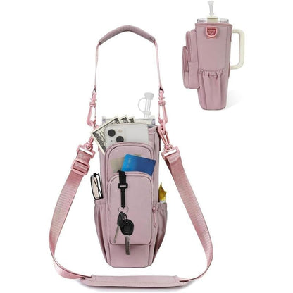 ChillFlow – Portable Drink Carrier Sleeve – Pink