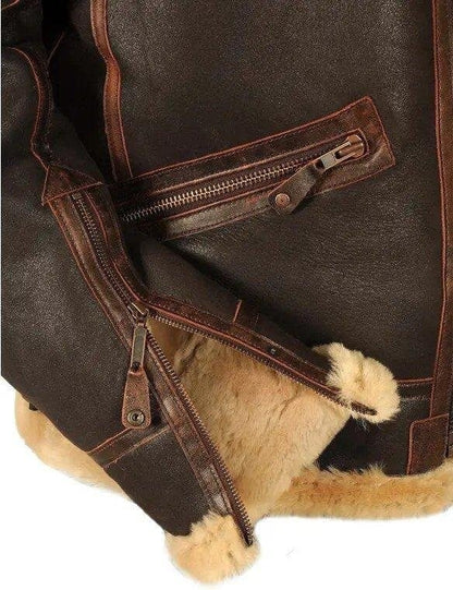 AeroFur – Aviator Shearling Jacket – image 10