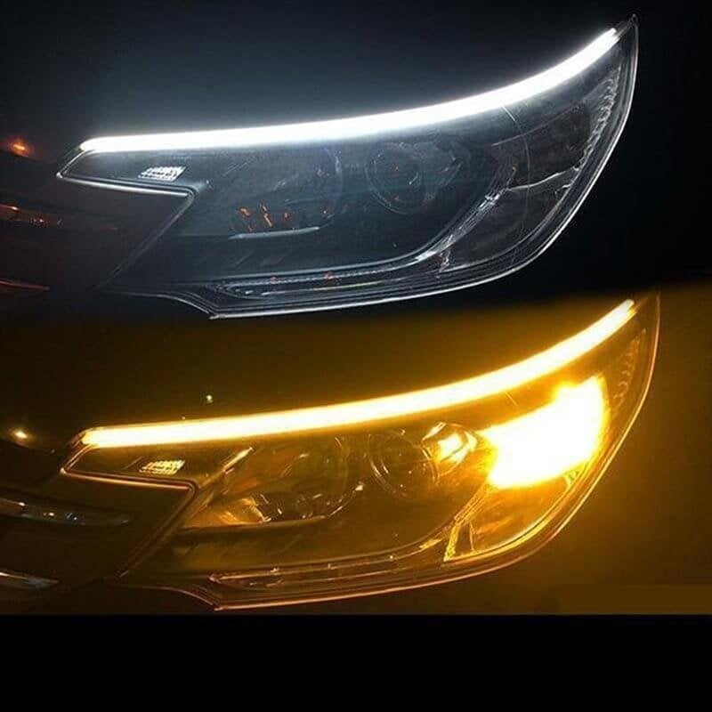 FlowBlink – LED Flow Type Car Signal Light – White to yellow light (1 Pair)