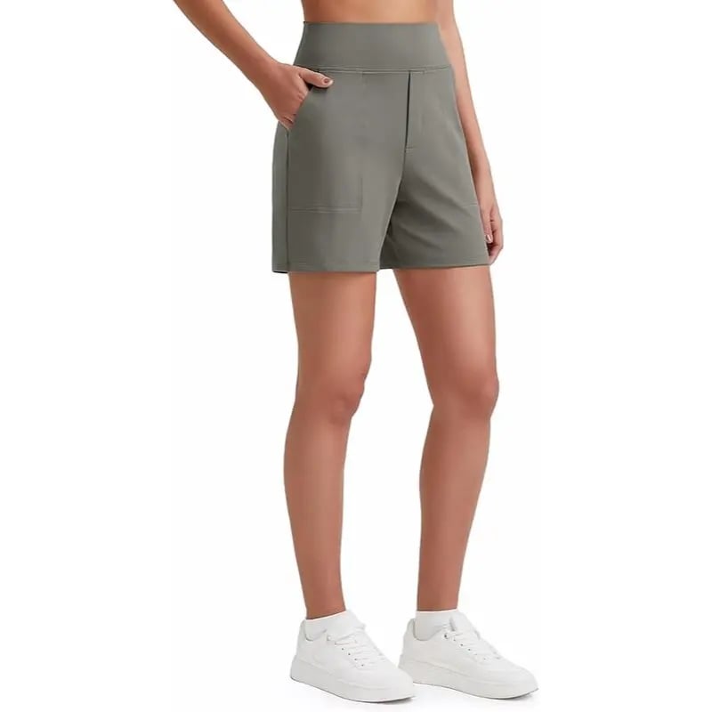 AeroFit – Breathable Summer Athletic Shorts – Mocha Brown / XS