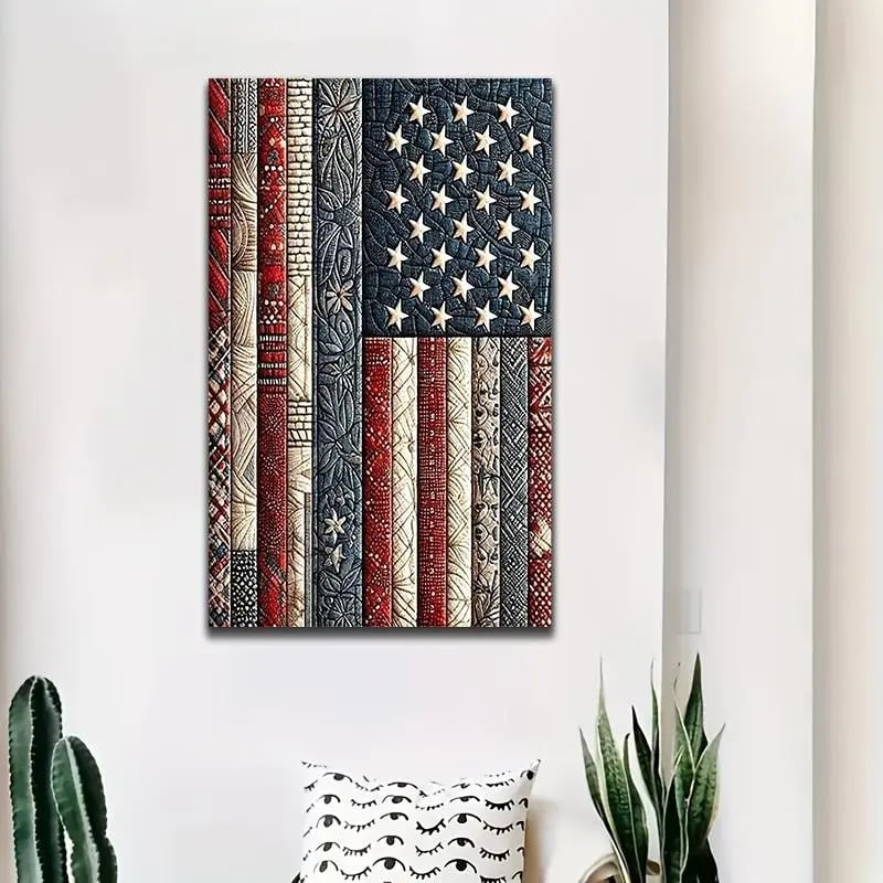 DiamondCraft – American Flag DIY 5D Diamond Painting Kit – image 4