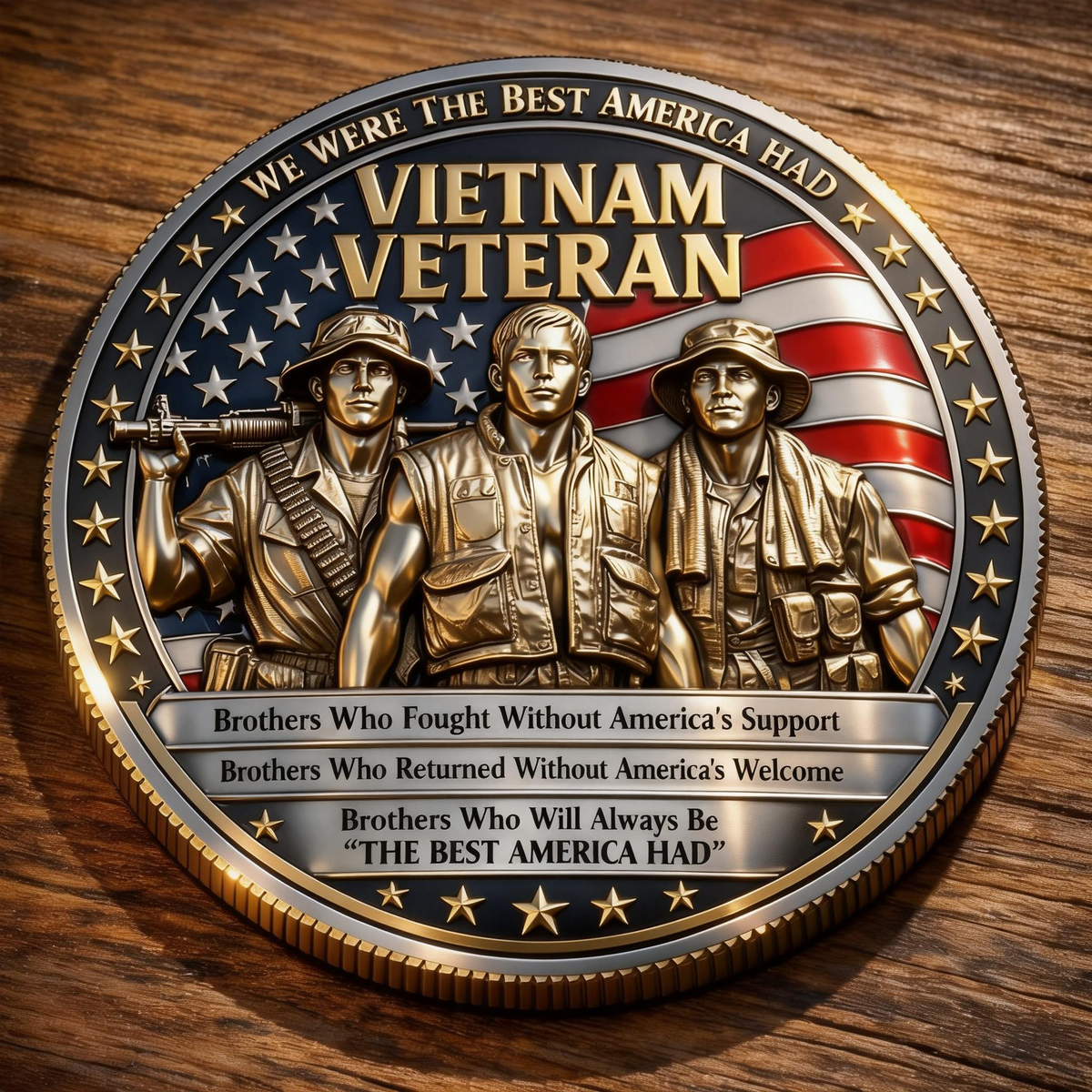 BrotherhoodMint – Vietnam War Remembrance Coin – BUY 1