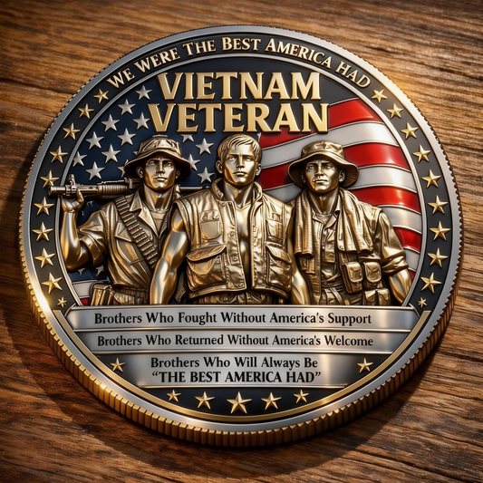 BrotherhoodMint – Vietnam War Remembrance Coin – BUY 1
