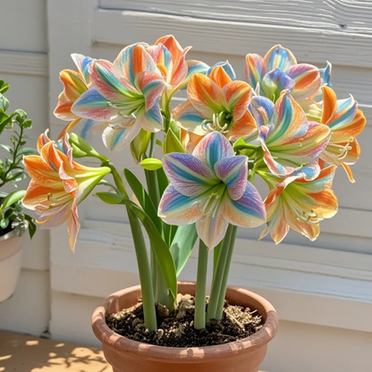 FloraCrown – Luxury Flower Bulbs – Rainbow colors / 2 pieces