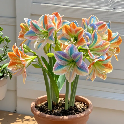 FloraCrown – Luxury Flower Bulbs – Rainbow colors / 2 pieces