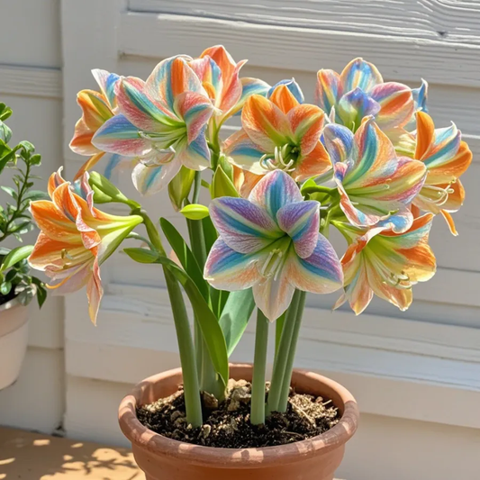 FloraCrown – Luxury Flower Bulbs – Rainbow colors / 2 pieces