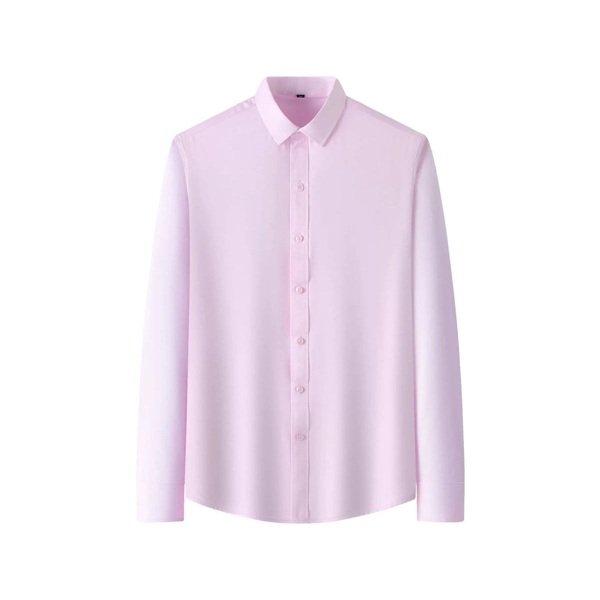 SmoothWear | Stretch Anti-Wrinkle Non-Iron Shirt – Pink / M / Long sleeves