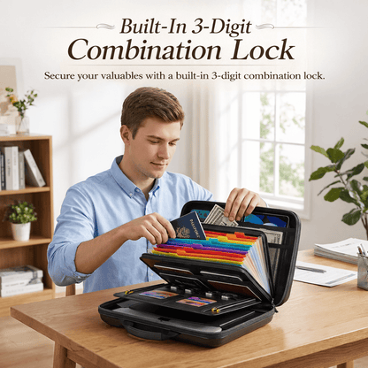 FileFort – Combination Lock Document Organizer – image 7