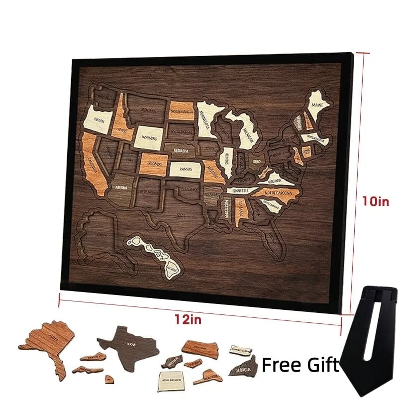 StateStory – Interactive USA Puzzle Map – Buy 1 / Basic Version