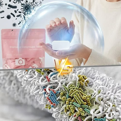 AirTowel – Disposable Compressed Travel Towel Set – image 10