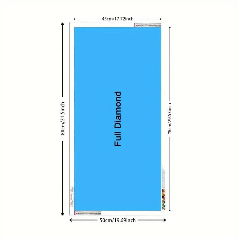 DiamondCraft – American Flag DIY 5D Diamond Painting Kit – image 10