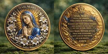 HeavenlyGrace – Catholic Challenge Coin – NO / Buy 1