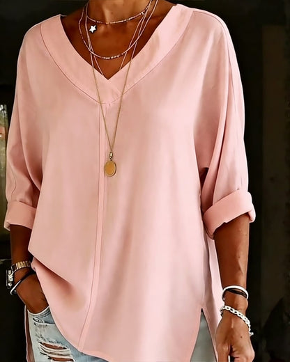 LunaCot Vee – Relaxed Cotton Top – image 6