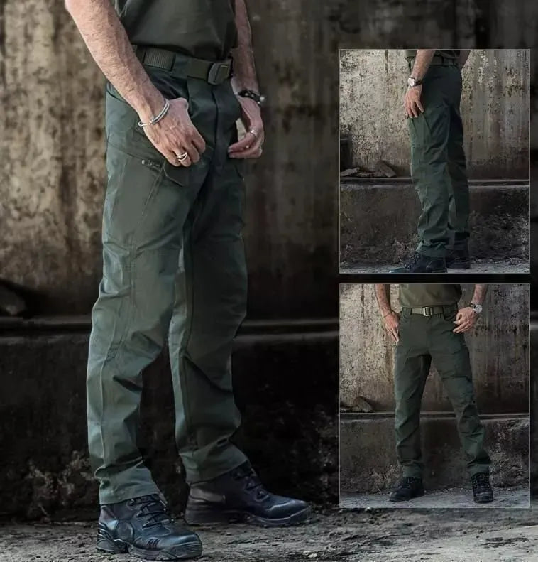 Unisex - Waterproof Ripstop Work Pants – Green / 30W x 30L