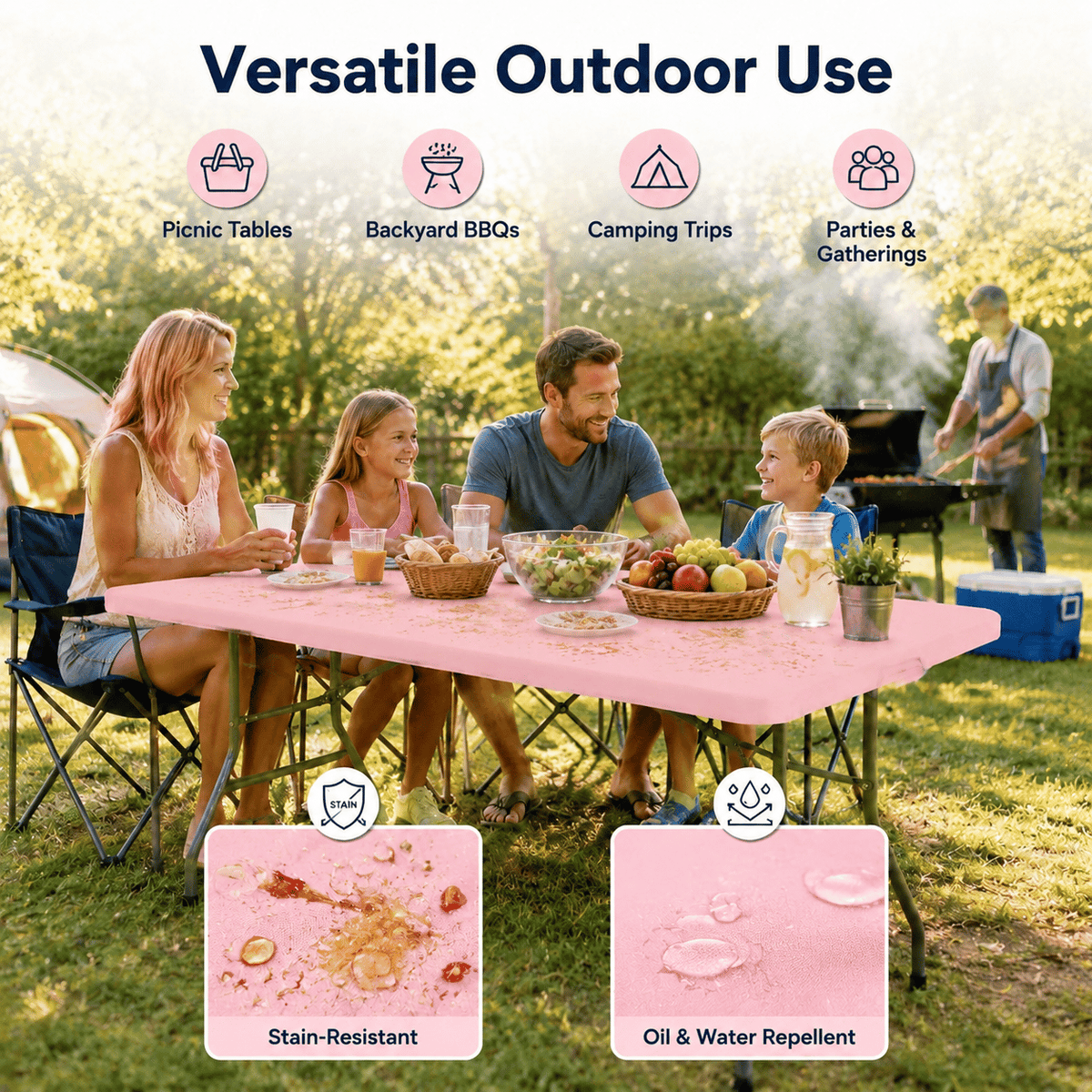 PicnicShield – Elastic Fit Table Protector – image 7