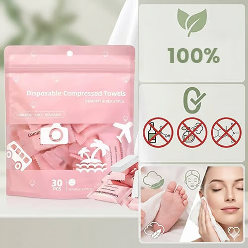 AirTowel – Disposable Compressed Travel Towel Set – image 9