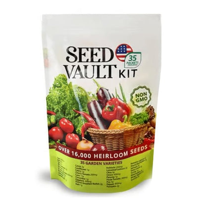 Ultimate Survival Seed Vault (16,000+ Seeds) | 35 Variety Pack|50-Year Shelf Life – image 6