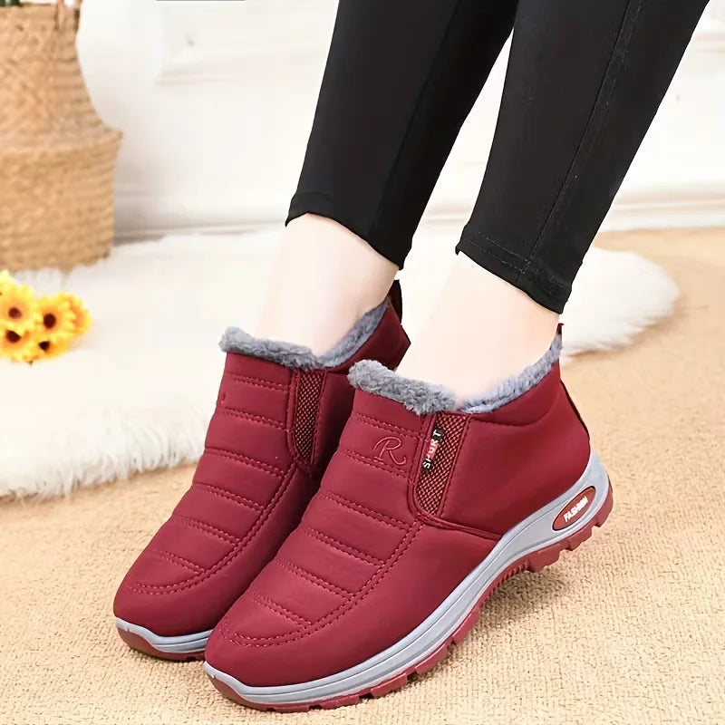 ArcticWalk™ – Orthopedic Winter Footwear for Everyday Comfort – Red / 2.5