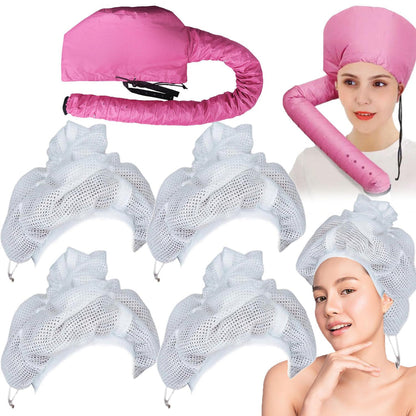 Portable Curl - Hair Bonnet Dryer Cap – image 8