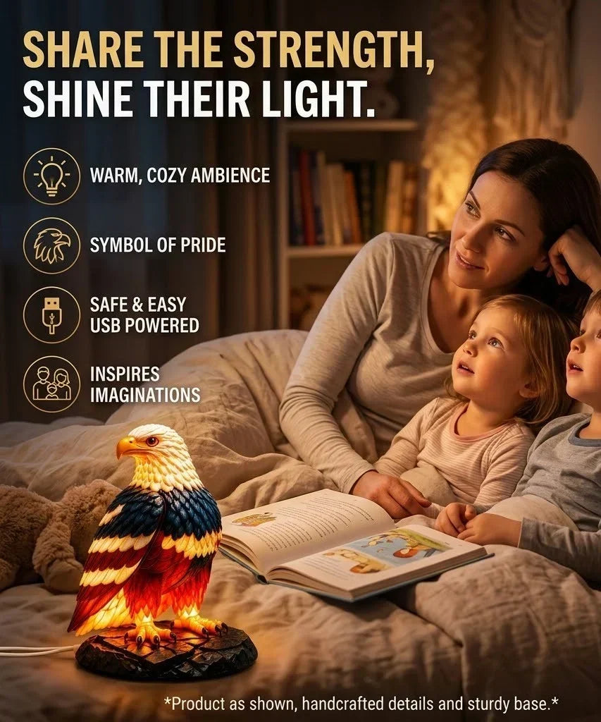 MajestiGlow – USB Powered Eagle Accent Lamp – image 2