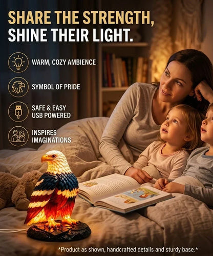 MajestiGlow – USB Powered Eagle Accent Lamp – image 2