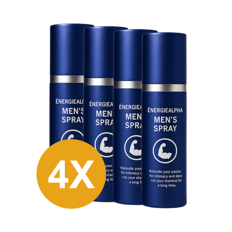 AlphaBoost – Men's Daily Intimate Wellness Spray – Buy 4