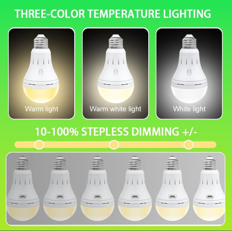 BrightEase – Rechargeable LED Bulb with Remote Control – image 7