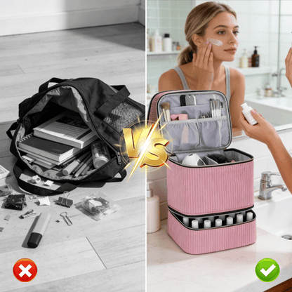 PolishPro – Deluxe Double‑Layer Nail Organizer Case – image 2