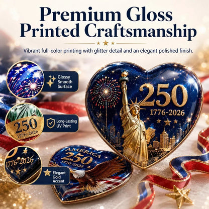 PatriotHearts – America 250th Anniversary Heart Ornament Collection – image 4