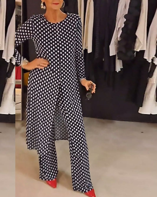 SoftDot Harmony Set – Casual Two-Piece Outfit – Black / US4 (S)