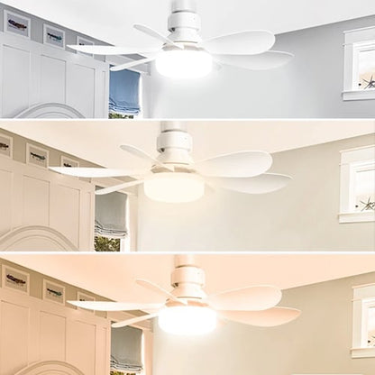 BreezeGlow – Socket Ceiling Fan with Adjustable LED Lighting – image 3