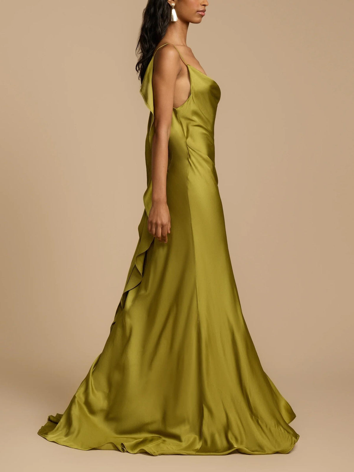 VelvetGrace – Elegant Comfort Slit Maxi Dress – image 9