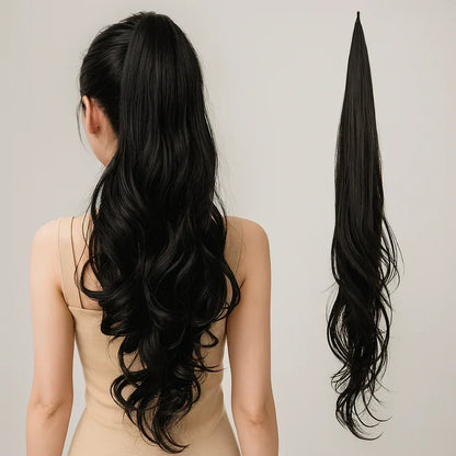 CrownLength – Instant Glam Hair Extension – Black / Buy 1 Get 1 Free