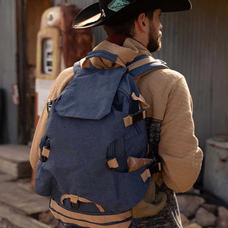 RodeoTrail – Rugged Cowboy Style Travel Backpack Bag – image 5
