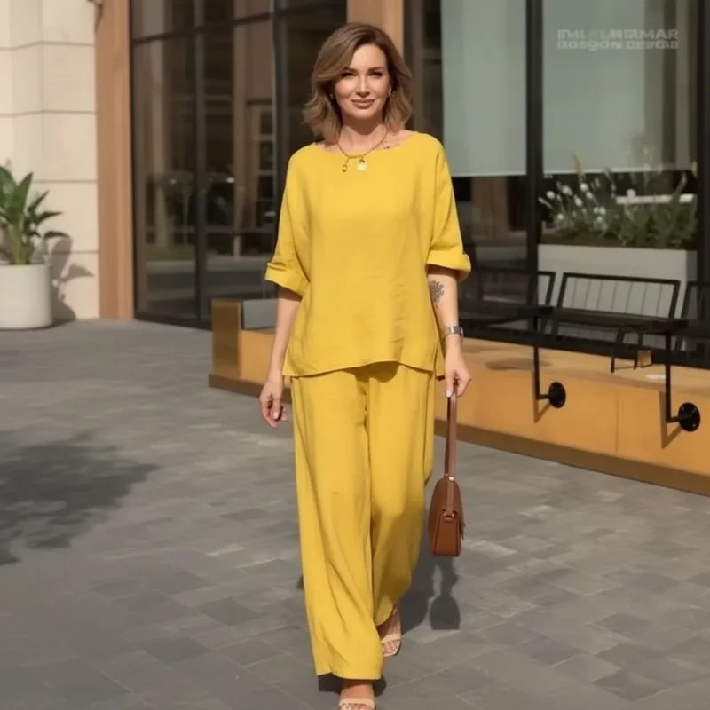 Aruna™ – Lightness Meets Timeless Elegance – Yellow / XS