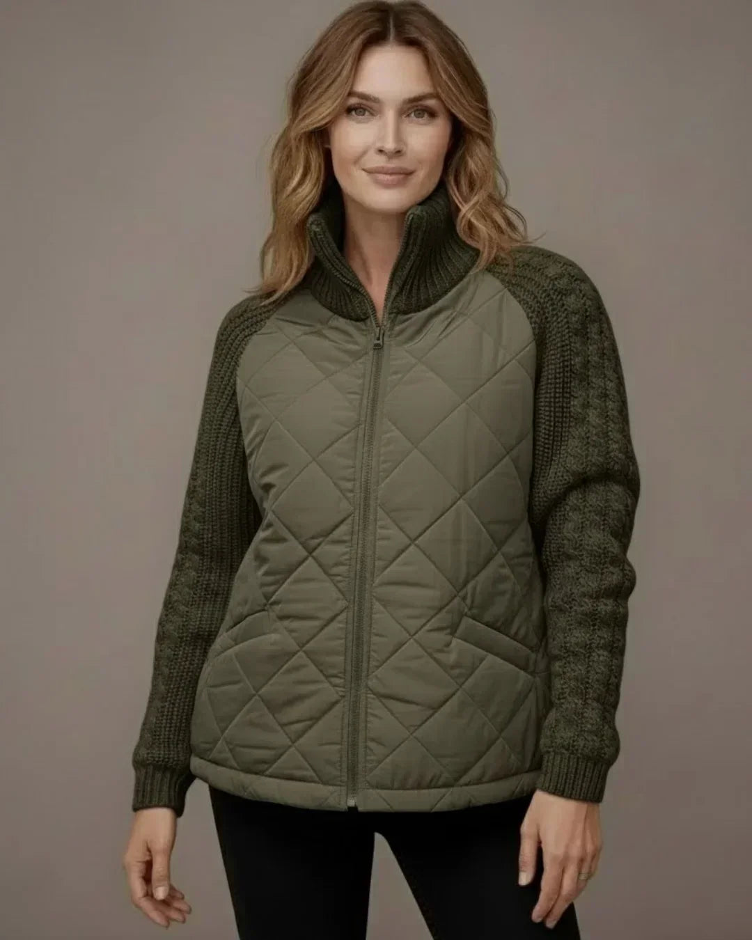 Arctiq™ – Minimalist Thermal Jacket – Dark Olive Green / S