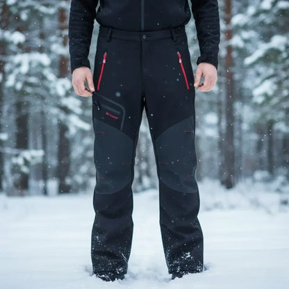 Nordex™ • Waterproof Thermal Work Pants – Black / S