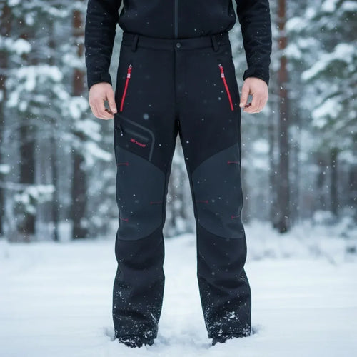 Nordex™ • Waterproof Thermal Work Pants – Black / S
