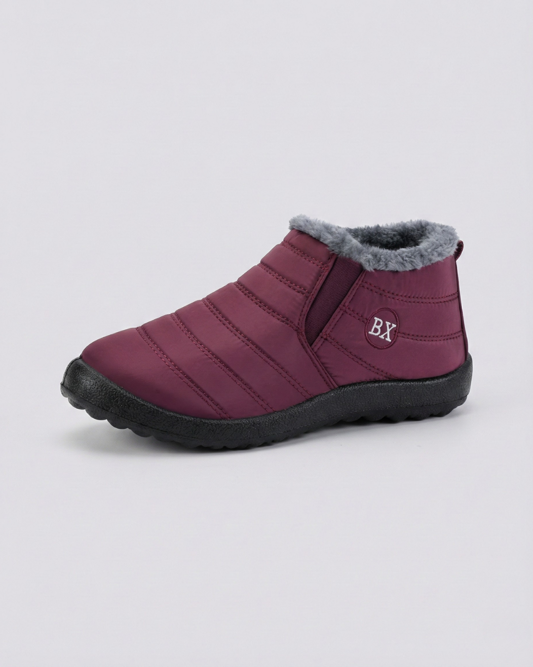 ArticFoot™ – Insulated winter boots with natural foot support – Burgundy / 2.5