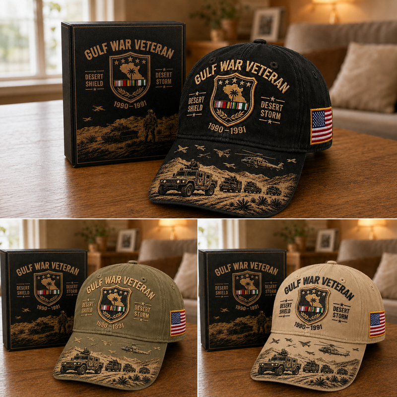 DesertLegacy – Gulf War Veteran Commemorative Cap – image 6