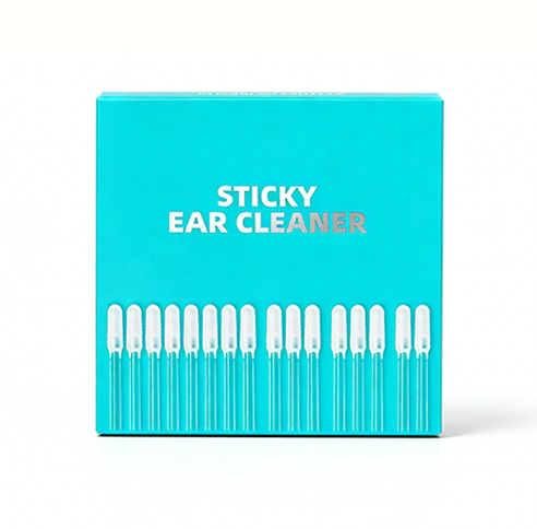 Sticky Ear Cleaning Sticks – Gentle, Visible Ear Care – 1 Box(24PCS)