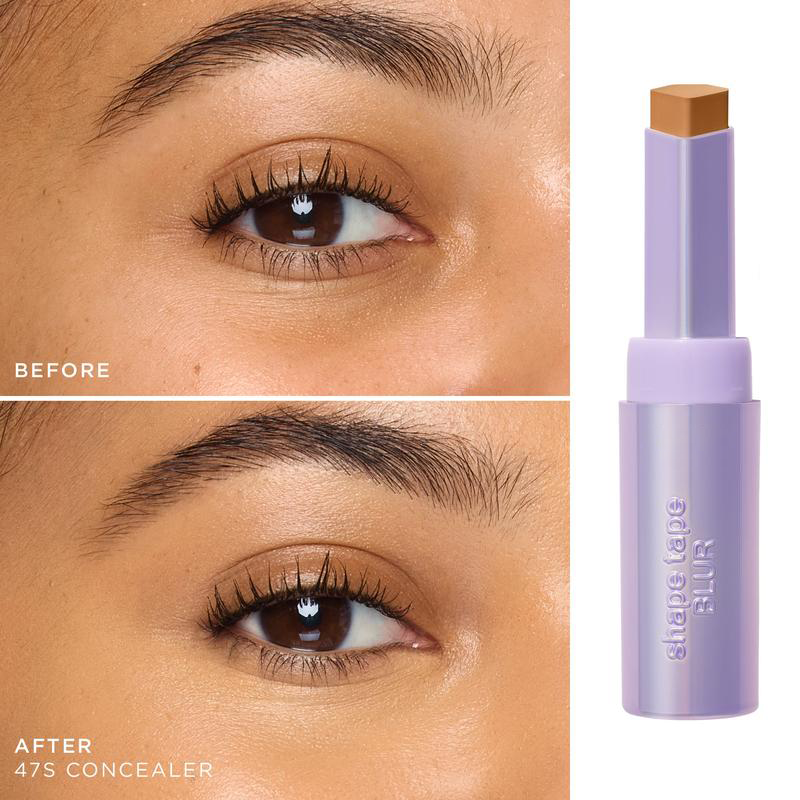 LumiCover – Natural Finish Blur Concealer Stick – Tan / High-Quality Brush